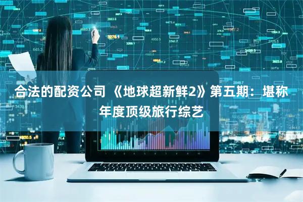 合法的配资公司 《地球超新鲜2》第五期：堪称年度顶级旅行综艺